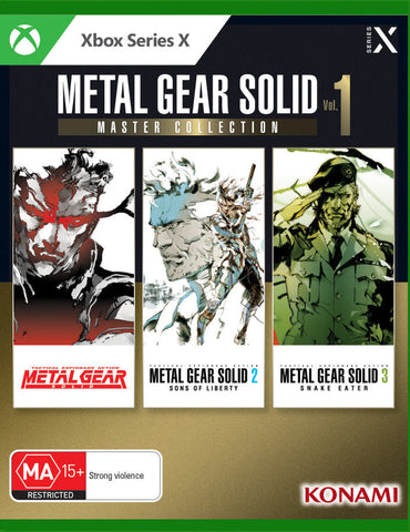 XBSX Metal Gear Solid Master Collection Vol 1