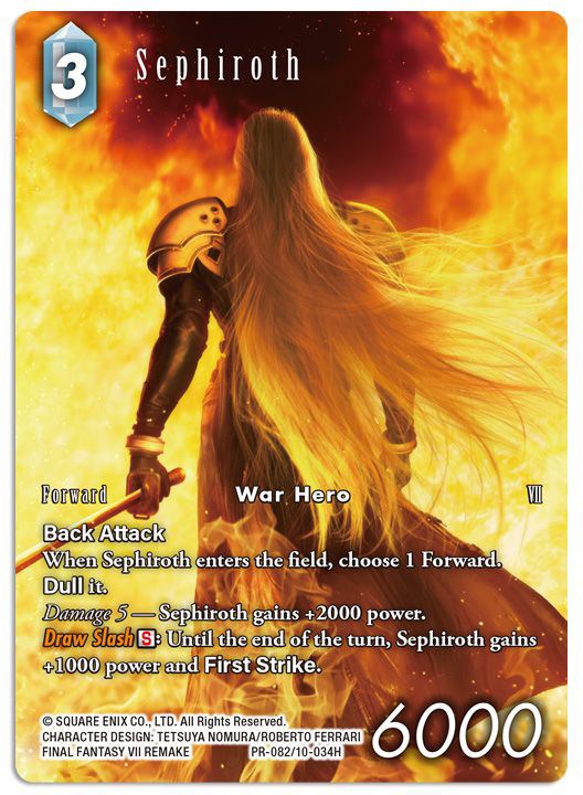Sephiroth (Full Art) [Opus X Promo Cards]