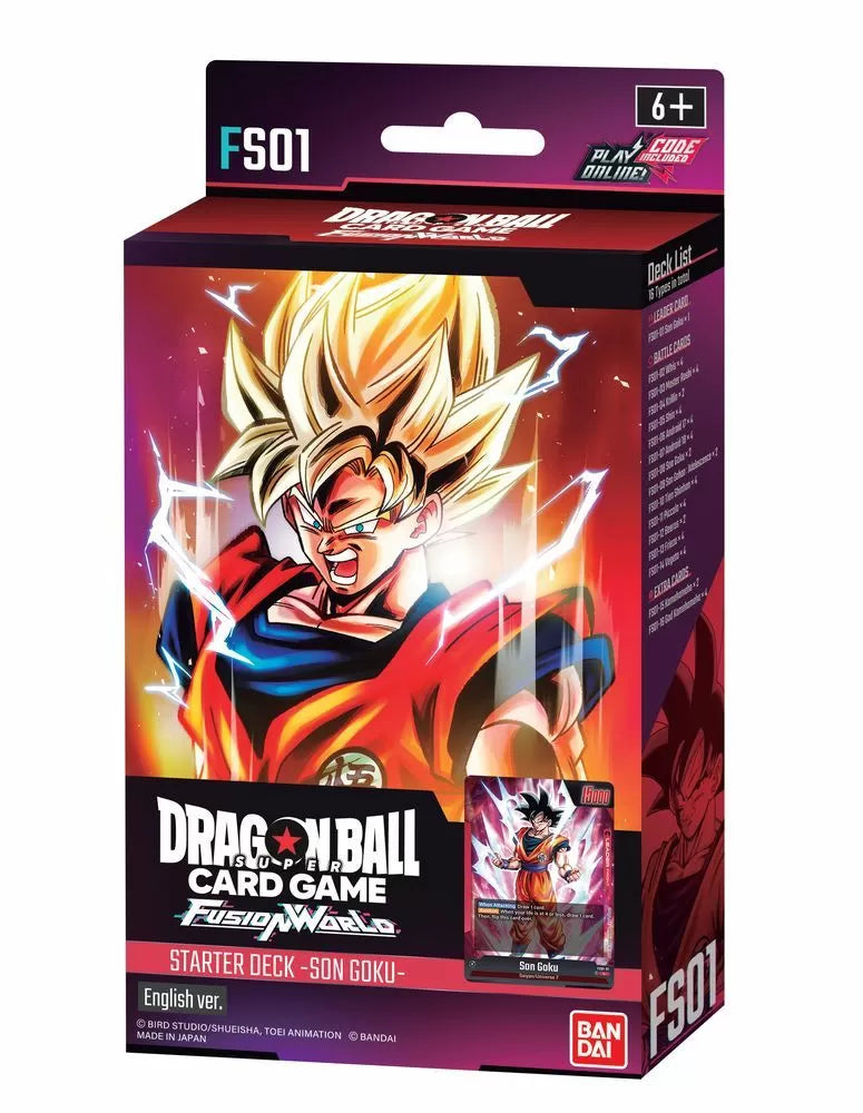 Dragon Ball Super Card Game Fusion World Starter Deck FS01