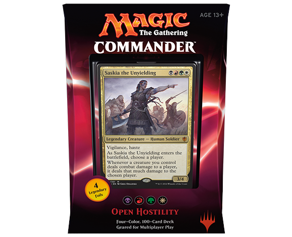Commander 2016 - Commander Deck (Open Hostility)
