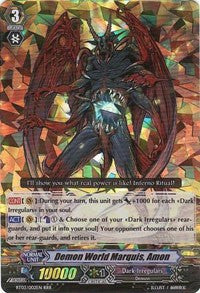 Demon World Marquis, Amon (BT03/002EN) [Demonic Lord Invasion]