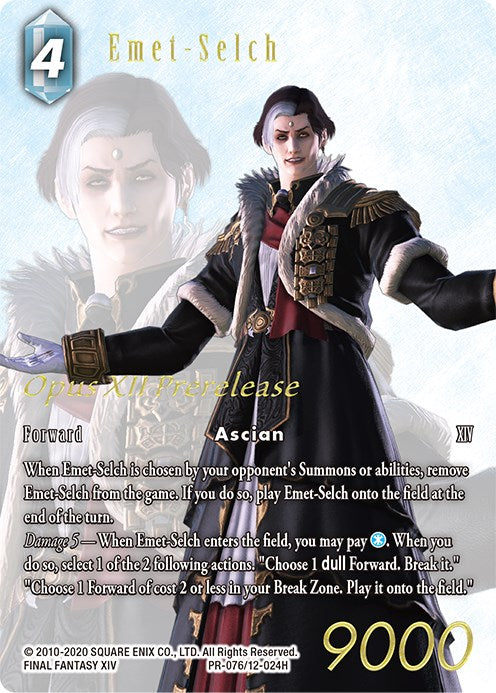 Emet-Selch [Opus XII Promo Cards]