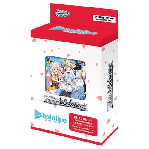[Weiss Schwarz] hololive production: hololive 5th Generation Trial Deck+ Display Box