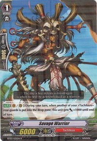 Savage Warrior (BT03/035EN) [Demonic Lord Invasion]