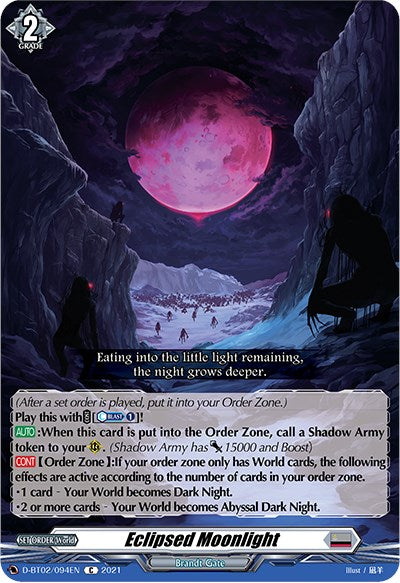 Eclipsed Moonlight (D-BT02/094EN) [A Brush with the Legends]
