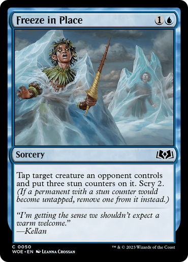 Freeze in Place [Wilds of Eldraine]