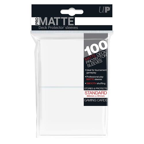 Ultra Pro Matte Deck Protector Sleeves 100 CLEAR STANDARD