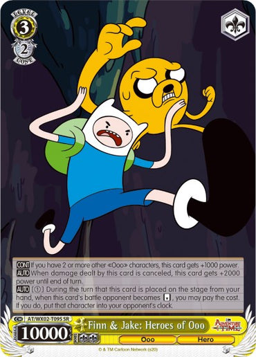 Finn & Jake: Heroes of Ooo (AT/WX02-T09S SR) [Adventure Time]